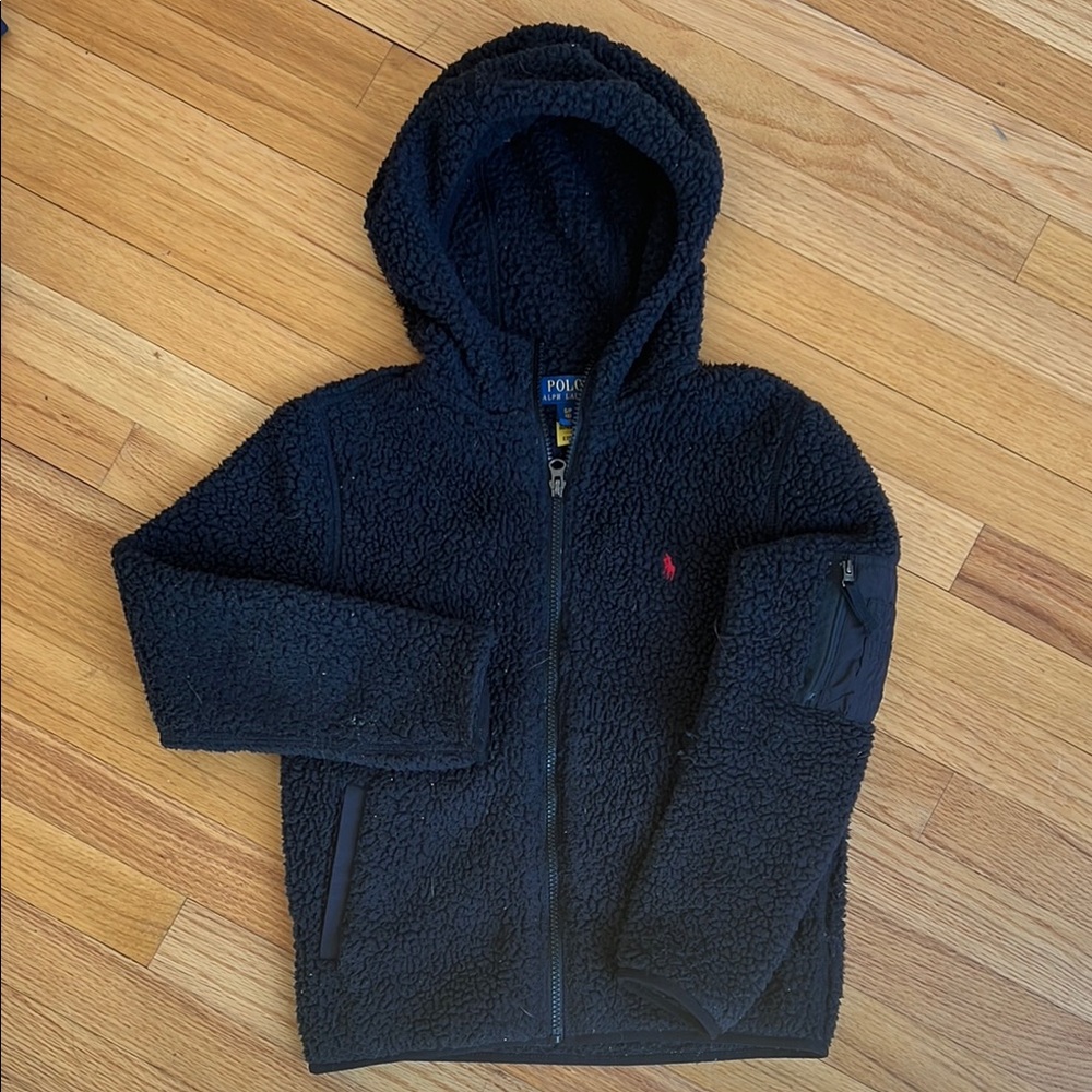 Polo by Ralph Lauren Kids Black Fleece Hoodie